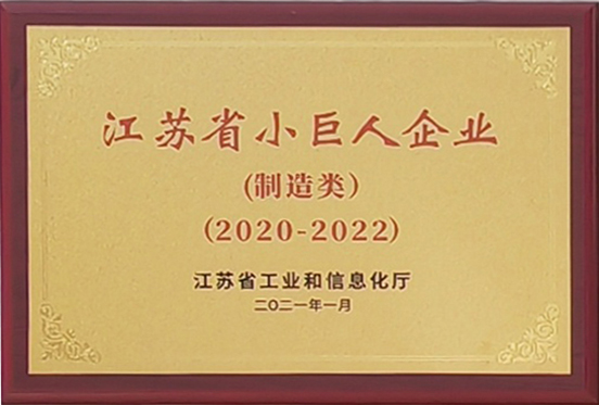 江蘇省小巨人企（qǐ）業
